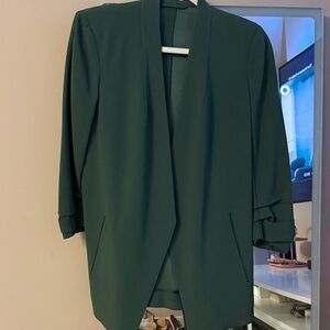 Babaton Forest Green Women's Blazer
